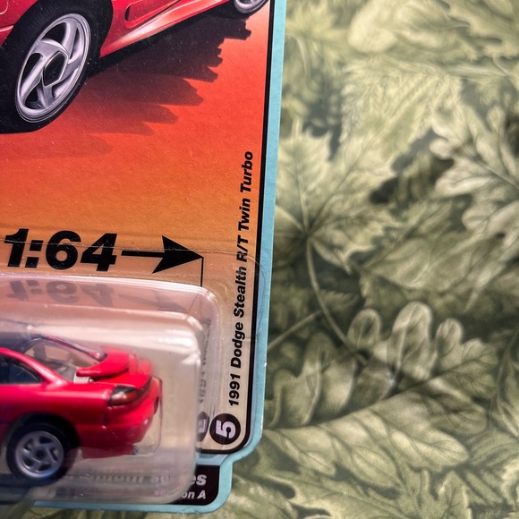 2121-PTTT 1991 Dodge Stealth R/T Twin Turbo Modern Muscle Firestorm Red - Picture 5 of 11